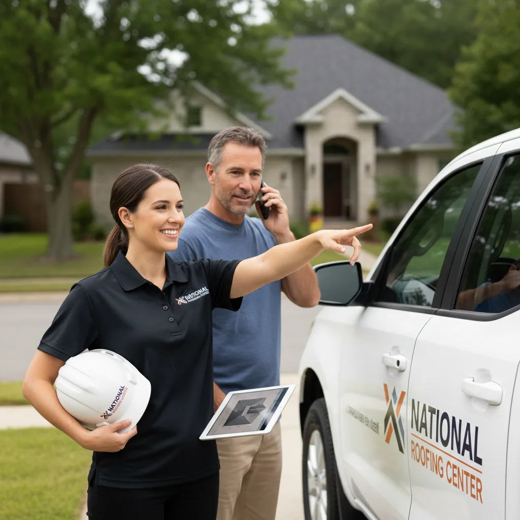 National Roofing Center customer support in Del City